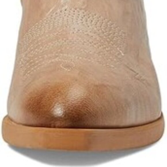 NEW BED/STU Bone Leather Diabolical Booties bone for women 563tn - Picture 3 of 6